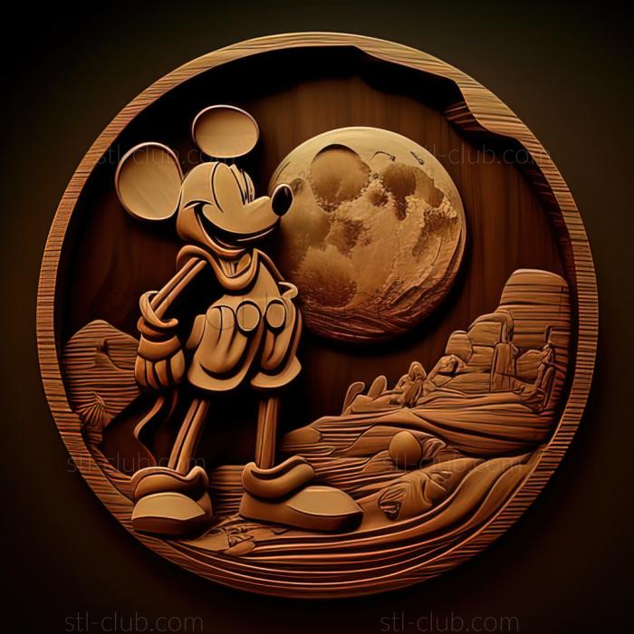 st Pluto from the Mickey Mouse Universe